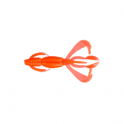 Мягкая приманка Brown Perch CrazyFly Оранжевый кислотный UV 70мм 2,9гр цвет 006 5 шт