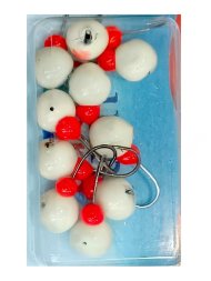 Мормышка вольфрамовая Lumicom Дробинка с отверстием литая-обмазка 10шт 5,0мм P