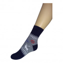 Носки Сартэкс женские термо МС-3 махровые джинс. р.23-25