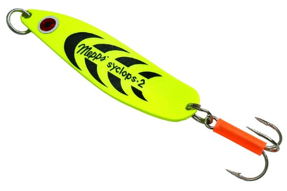 Блесна колеблющаяся MEPPS Syclops №2 Fluo Chartreuse