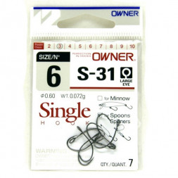 Крючок Owner 51650-04 S-31 6шт