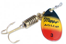 Блесна вращающаяся MEPPS Aglia Fluo №3 Furia